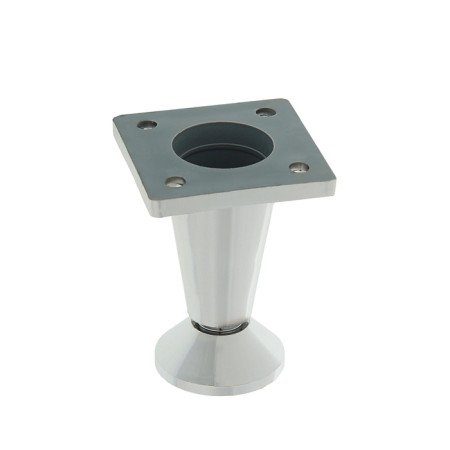 Adjustable support, n = 60 mm, chromium color-1