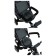 Three -haired bicycle Vivat 1, black color