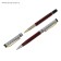 Gift Handles Calligrata "Prestige" 2 pieces: capillary, ball rotary, in the leatherette case, marble