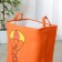 Basket for toys rectangular "unicorn" 25x36x40 cm