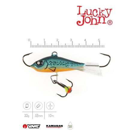 Balancir Lucky John Baltic 5, 5 cm, 22 g, color 53-1
