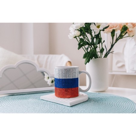 Ceramic “Flag of Russia” ceramic mug, 340 ml-7