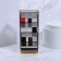 Organizer for storage "Calm", multi -level, 5 sections, 21 × 9 × 8.5 cm, translucent/black color