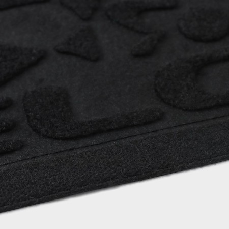 Mat with a moisture -drowning half -rounded without a trim “fan”, 50 × 80 cm, color mix-8
