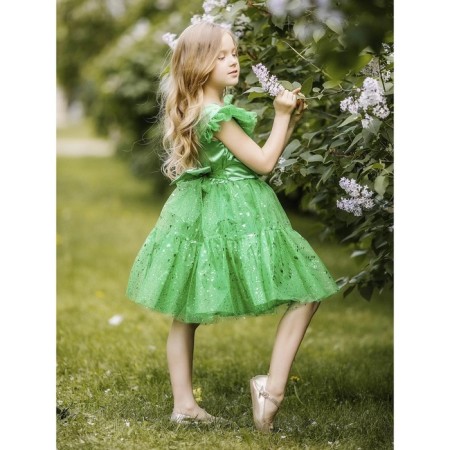 Dress "Jasmine", height 98 cm, green color-2
