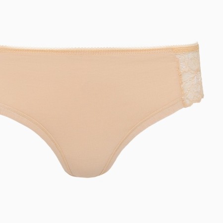 Cowards women's thongs, beige color, size 44-7