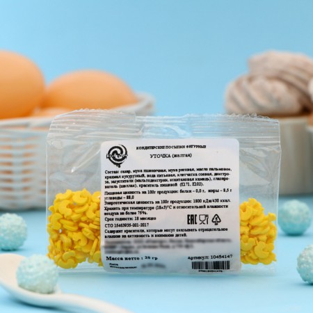Confectionery sprinkling "Duck", 20 g-1