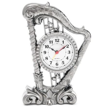 Clock - tabletry “Arfa”, discrete move, dial d -6.5 cm, 19 x 14 cm, aa-4