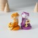 Polystone souvenir "Snake with a symbol of wealth" mix 4x3.5x6.5 cm