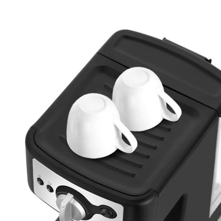 Coffee machine KitFort KT-7195, Rozhkova, 1450 W, 1 L, Black Sherbrower-5