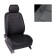 Auto-Cherkhly for Skoda Octavia A5 40/60, without an armrest, 2008-2013, black, eco-leather, set