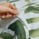 Set of pillowcases "Fugu", size 70x70 cm, green color, 2 pcs