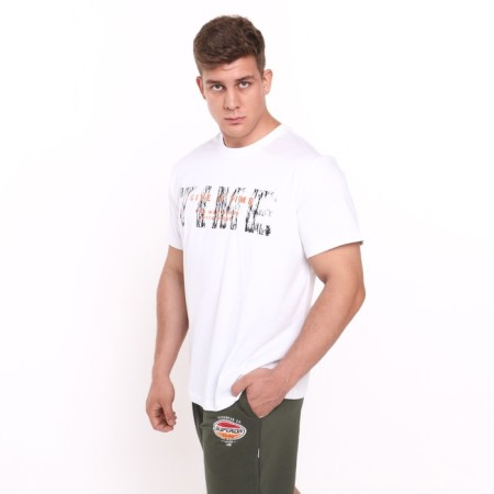 T -shirt male, white color, size 56 (4xl)-1