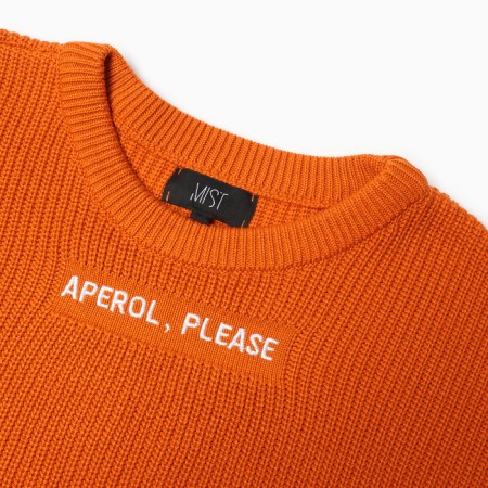 Jumper Women's Mist "Aperol", orange, p. M (44-46)-3
