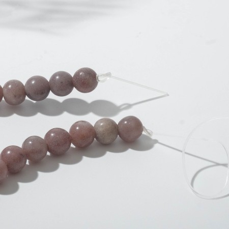 Beads on threads Shar No. 6 “Jasper”, 40 cm-1