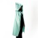 Adult carnival cloak, atlas, mint color 120cm