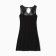 Night shirt female, black color, size 44