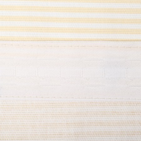 A set of curtains for the kitchen "Bee", 150x180 cm - 2 pcs, Rogozhka 164 g/m2, 100% HL-6