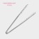 Kitchen forceps with teeth of the Tuton, 24 cm