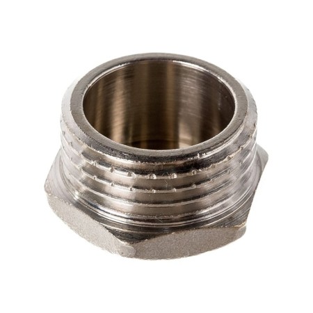The plug Aqualink, 1/2 ’’, external thread, nickelly brass