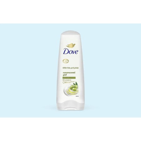 Gel-cream for shower Dove "Nutritional care", with olive oil, 200 ml