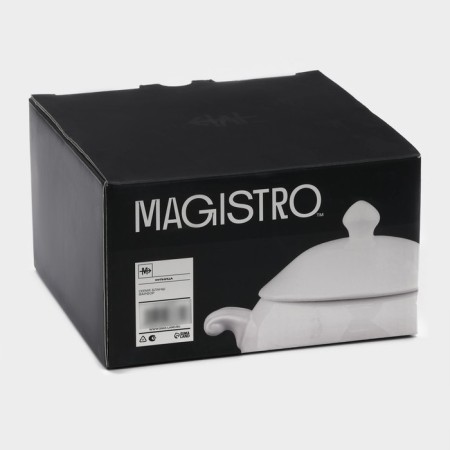 Porcelain Fantasis Magistro "Blanche", 600 ml, 20.5 × 15 cm, white color-7