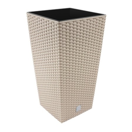 Kashpo Rato Square, 2 subjects: internal and outer capacitance, 37 and 91.5 l, the color of Mokko-1