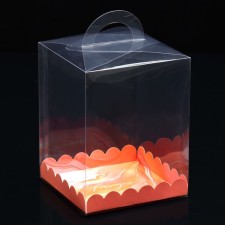 Confectionery box, chest, packaging, “delicious stories”, 14 x 14 x 18 cm