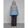 Ski jacket female winter, size 42, blue color