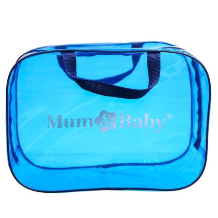 Bag in the maternity hospital 23x32x17, color PVC, blue color-1