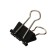 Paper clamps 19 mm, 12 pieces, black