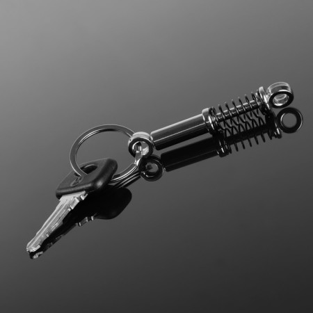 Cartage keychain, shock absorber, black-2