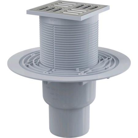 Alcaplast APV2321, 105 × 105/50/75 mm, direct runoff, combined hydraulic engine