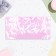 Money envelope "Happy Your Wedding Day!" glitter, lilac background, 17x8.5 cm