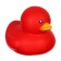 Toys for dogs. Rubber figurine with a “Duck” squeak, 7 cm, mix