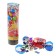 Turning cupboard “Congratulations, smiles, happiness!”, Confetti, foil, serpentine, 15 cm