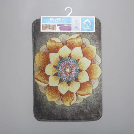 Bathroom and toilet mat "Aura", 40 × 60 cm-4