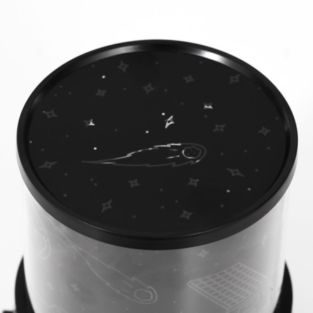 Night-design "Luno Road" LED USB/from batteries black 10.8x10.8x1.5 cm Risalux-6