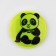 Reflective icon "Panda", d = 5.8 cm, color mix