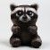 Soft toy "raccoon"