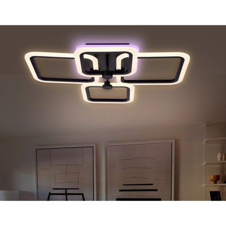 LED ceiling LED with Ambrella Light, Original, Fa531, 4XLED, 105 W, 7875LUM, 3000-6400K, Black Black Color-1