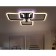 LED ceiling LED with Ambrella Light, Original, Fa531, 4XLED, 105 W, 7875LUM, 3000-6400K, Black Black Color