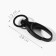 Metal carbine, 38 × 12 mm / 10 × 1 mm, 5 pcs, black color