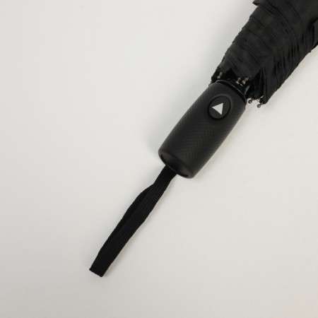 Semi -automatic umbrella "plain", 3 additions, 8 knitting needles, r = 49 cm, black color-5
