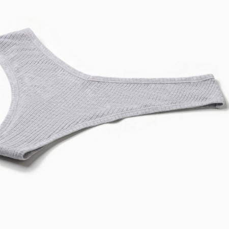 Panties female Braziliana, color gray melange, size 48 (l)-1