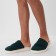 Male slippers, size 42-43, green color