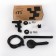 MILARDO RORA RORBL00M10 bath mixer, 350 mm pour, black matte
