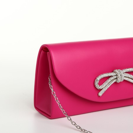 Female bag on magnet, color fuchsia-4