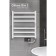 Electric towel Indigo Oktava Slim 3, 600x500 mm, hidden installation, white