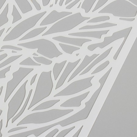 Stencil background plastic "Listopad" 12x20 cm-2
